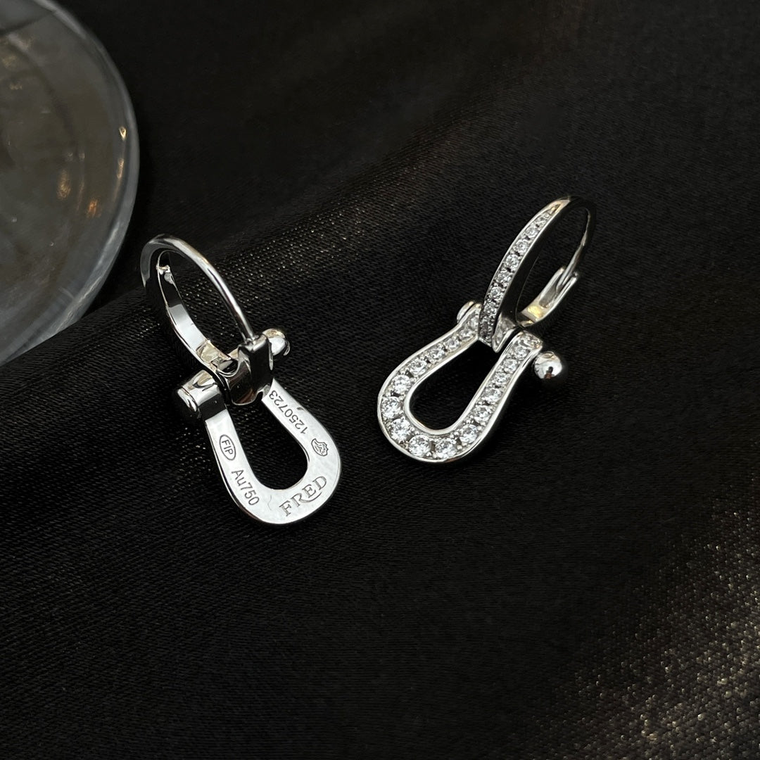¡®Veyra Jewelry¡¯FORCE 10 FULL DIAMOND DROP EARRINGS MEDIUM MODEL