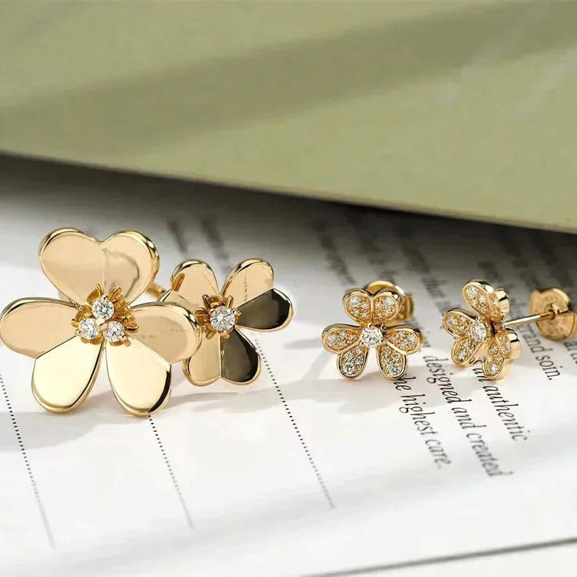 ¡®Veyra Jewelry¡¯CLOVER COMOS GOLD DIAMOND RING