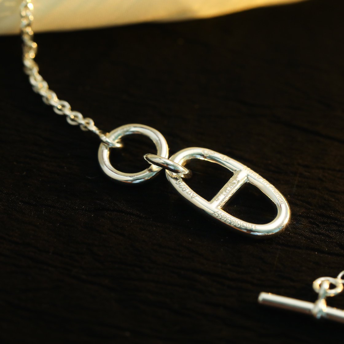 ¡®Veyra Jewelry¡¯HM CHAINE D'ANCRE PENDANT NECKLACE STERLING SILVER