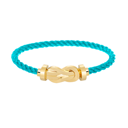 ¡®Veyra Jewelry¡¯CHANCE LARGE 8 FIGURE BUCKLE NO DIAMOND BRACELET GOLD