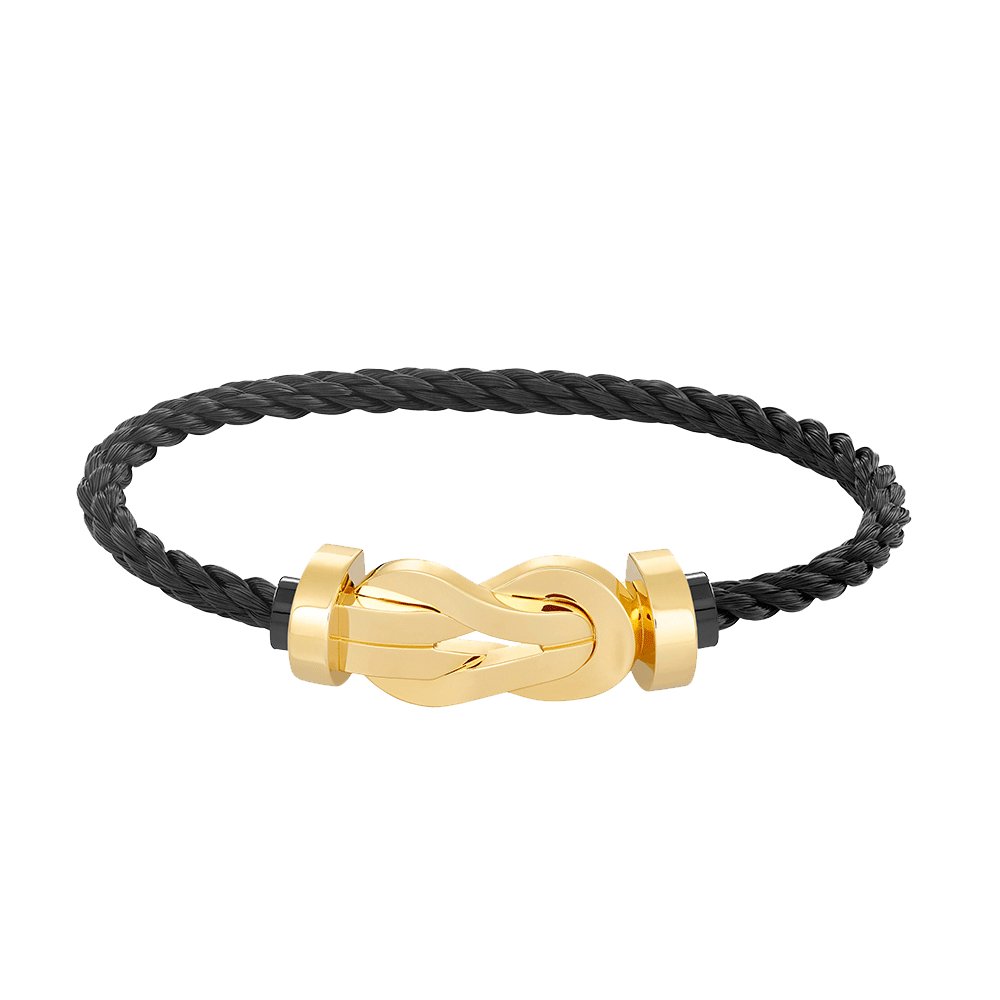¡®Veyra Jewelry¡¯CHANCE LARGE 8 FIGURE BUCKLE NO DIAMOND BRACELET GOLD