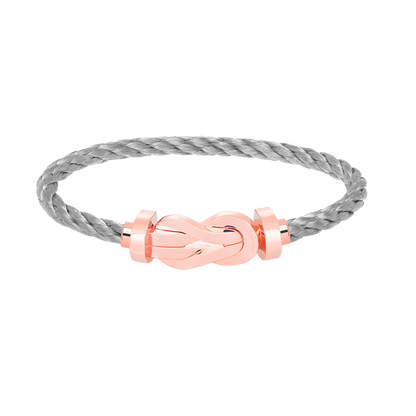 ¡®Veyra Jewelry¡¯CHANCE LARGE 8 FIGURE BUCKLE NO DIAMOND BRACELET ROSE GOLD