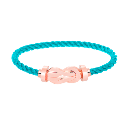 ¡®Veyra Jewelry¡¯CHANCE LARGE 8 FIGURE BUCKLE NO DIAMOND BRACELET ROSE GOLD