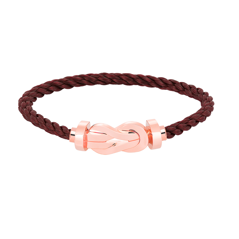 ¡®Veyra Jewelry¡¯CHANCE LARGE 8 FIGURE BUCKLE NO DIAMOND BRACELET ROSE GOLD