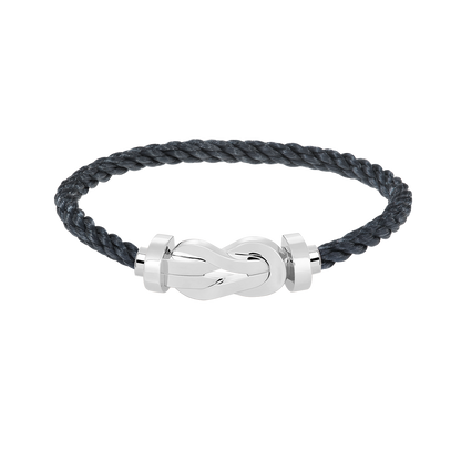 ¡®Veyra Jewelry¡¯CHANCE LARGE 8 FIGURE BUCKLE NO DIAMOND BRACELET SILVER