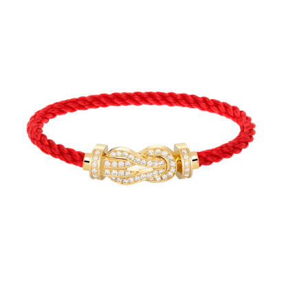¡®Veyra Jewelry¡¯CHANCE LARGE 8 FIGURE BUCKLE FULLDIAMOND BRACELET GOLD