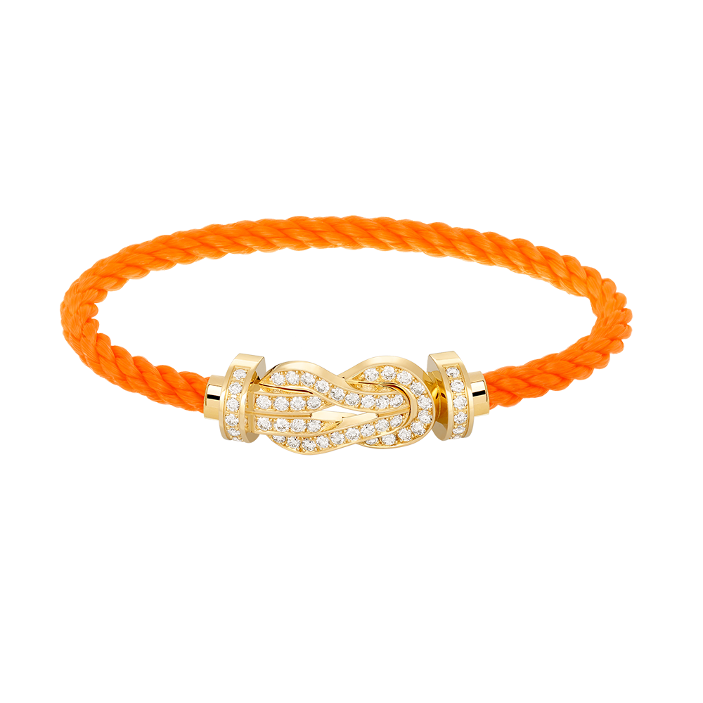 ¡®Veyra Jewelry¡¯CHANCE LARGE 8 FIGURE BUCKLE FULLDIAMOND BRACELET GOLD