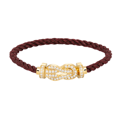 ¡®Veyra Jewelry¡¯CHANCE LARGE 8 FIGURE BUCKLE FULLDIAMOND BRACELET GOLD