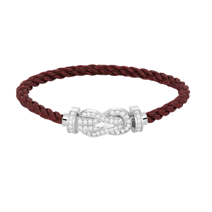 ¡®Veyra Jewelry¡¯CHANCE LARGE 8 FIGURE BUCKLE FULL DIAMOND BRACELET SILVER