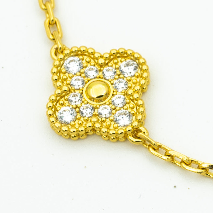 [Veyra Jewelry]New  CLOVER 5 MOTIF LASER BRACELET COLLECTION
