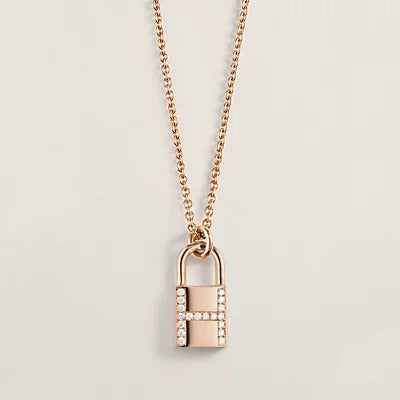 ¡®Veyra Jewelry¡¯HM ADVANCED NICHE LOCK HEAD NECKLACE DIAMONDS