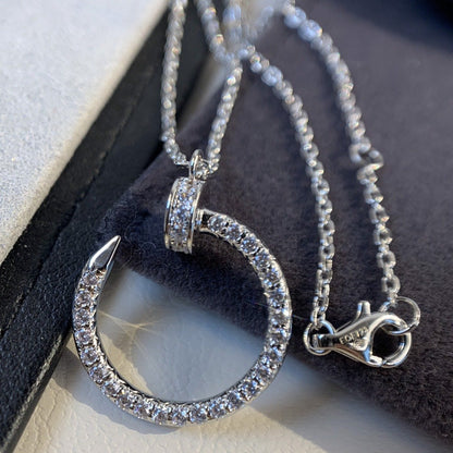 ¡®Veyra Jewelry¡¯JUSTE NECKLACE SILVER DIAMONDS