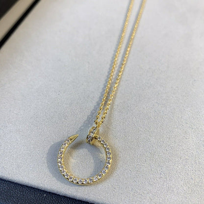 ¡®Veyra Jewelry¡¯JUSTE NECKLACE GOLD DIAMONDS