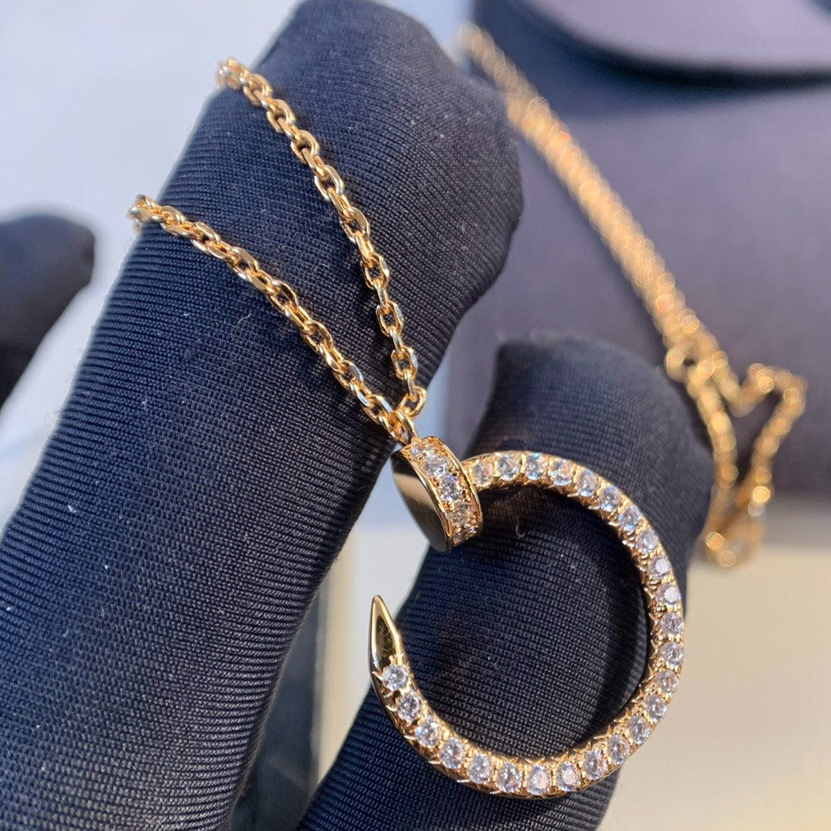 ¡®Veyra Jewelry¡¯JUSTE NECKLACE PINK GOLD DIAMONDS