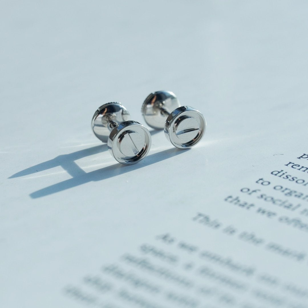 ¡®Veyra Jewelry¡¯LOVE EARRINGS SILVER 10MM