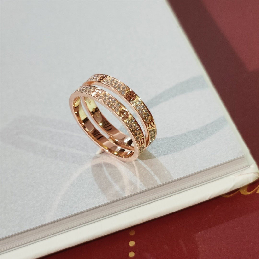 ¡®Veyra Jewelry¡¯LOVE RING 2.65MM DIAMOND