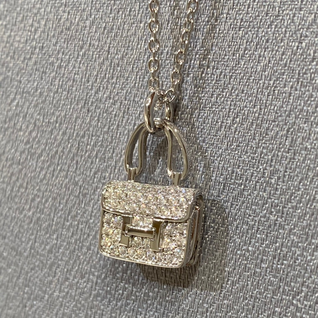 ¡®Veyra Jewelry¡¯CONSTANCE PEDANT DIAMOND NECKLACE