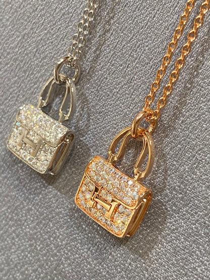 ¡®Veyra Jewelry¡¯CONSTANCE PEDANT DIAMOND NECKLACE