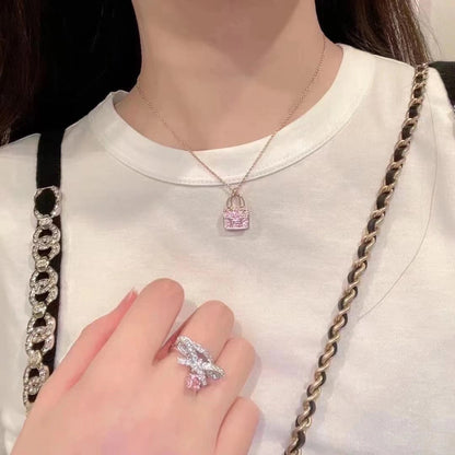 ¡®Veyra Jewelry¡¯CONSTANCE PEDANT PURPLE DIAMOND NECKLACE