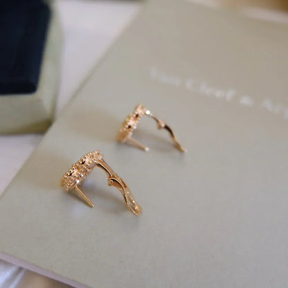 [Veyra Jewelry]LUCKY WHITE MOP EARRINGS