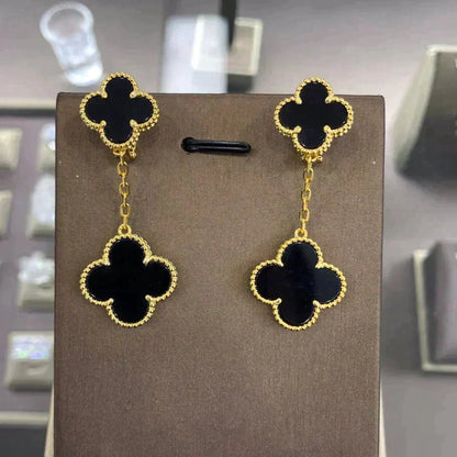 ¡®Veyra Jewelry¡¯CLOVER 2 MOTIFS  EARRINGS (MULTIPLE CHOICESC