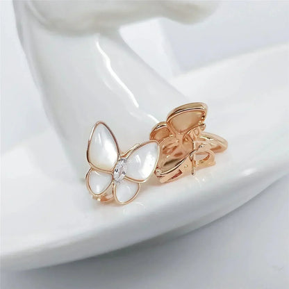 ¡®Veyra Jewelry¡¯BUTTERFLY MOP DIAMOND EARRINGS