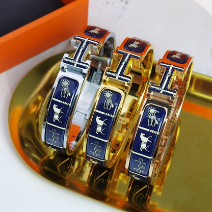 ¡®Veyra Jewelry¡¯H COUVERTURES DARK BLUE BRACELET