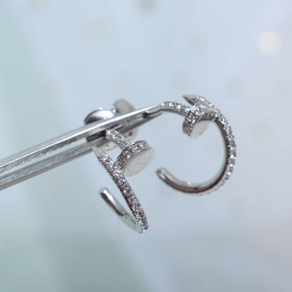 ¡®Veyra Jewelry¡¯JUSTE EARRINGS 12.75MM SILVER DIAMOND