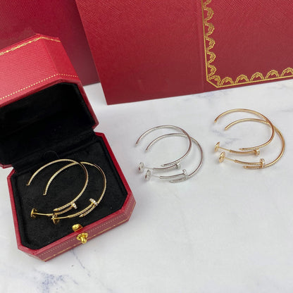 ¡®Veyra Jewelry¡¯JUSTE EARRINGS FULL DIAMONDS 1.8MM
