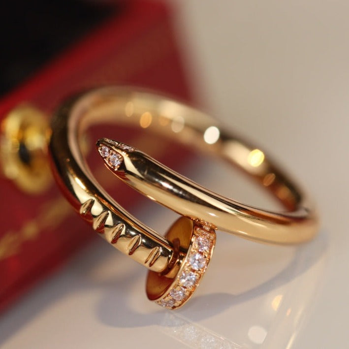¡®Veyra Jewelry¡¯JUSTE RING 2.65MM GOLD DIAMOND