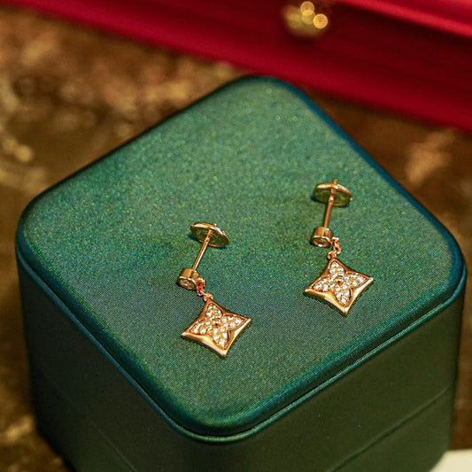 ¡®Veyra Jewelry¡¯STAR DIAMONDS EARRINGS GOLD