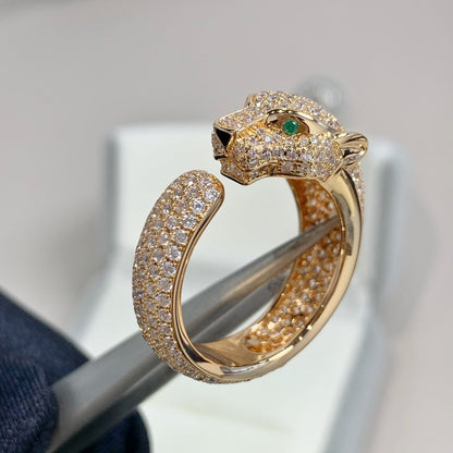 ¡®Veyra Jewelry¡¯PANTHERE PINK GOLD DIAMOND RING