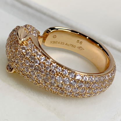 ¡®Veyra Jewelry¡¯PANTHERE PINK GOLD DIAMOND RING