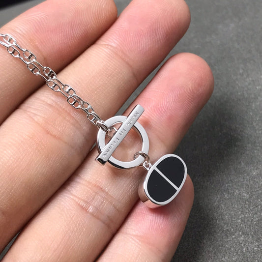 ¡®Veyra Jewelry¡¯CHAINE VERSO BLACK CERAMIC  NECKLACE