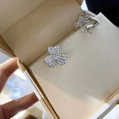 ¡®Veyra Jewelry¡¯CLOVER COMOS DIAMOND EARRINGS SILVER