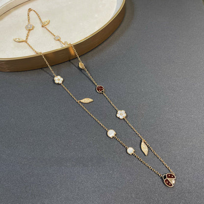 ¡®Veyra Jewelry¡¯LUCKY SPRING 15 MOTIFS GOLD NECKLACE