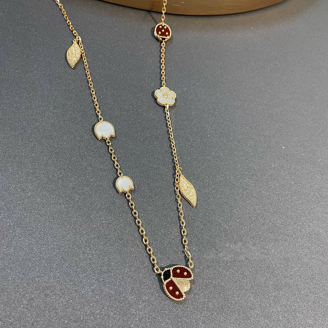 ¡®Veyra Jewelry¡¯LUCKY SPRING 15 MOTIFS GOLD NECKLACE