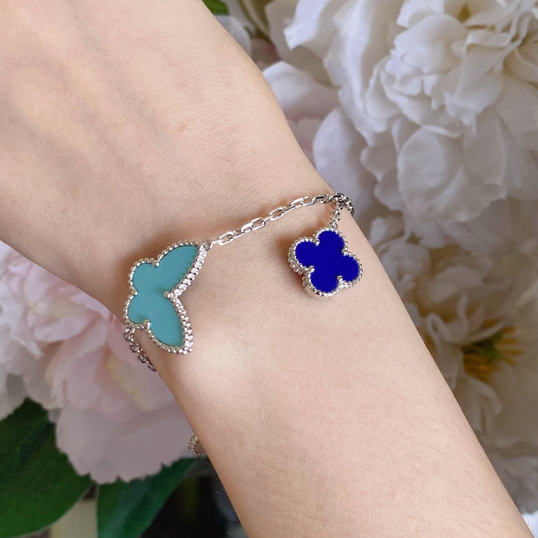 ¡®Veyra Jewelry¡¯LUCKY SPRING SILVER BRACELET 4 MOTIF