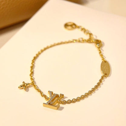 ¡®Veyra Jewelry¡¯LOGO STAR MOTIF GOLD BRACELET