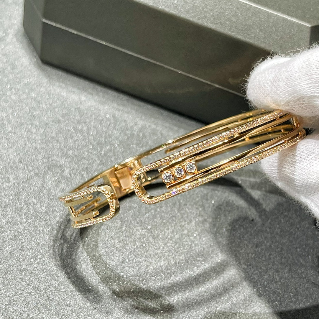 [Veyra Jewelry]MOVE 10TH PAVED DIAMOND BRACELET