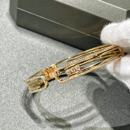 [Veyra Jewelry]MOVE 10TH PAVED DIAMOND BRACELET