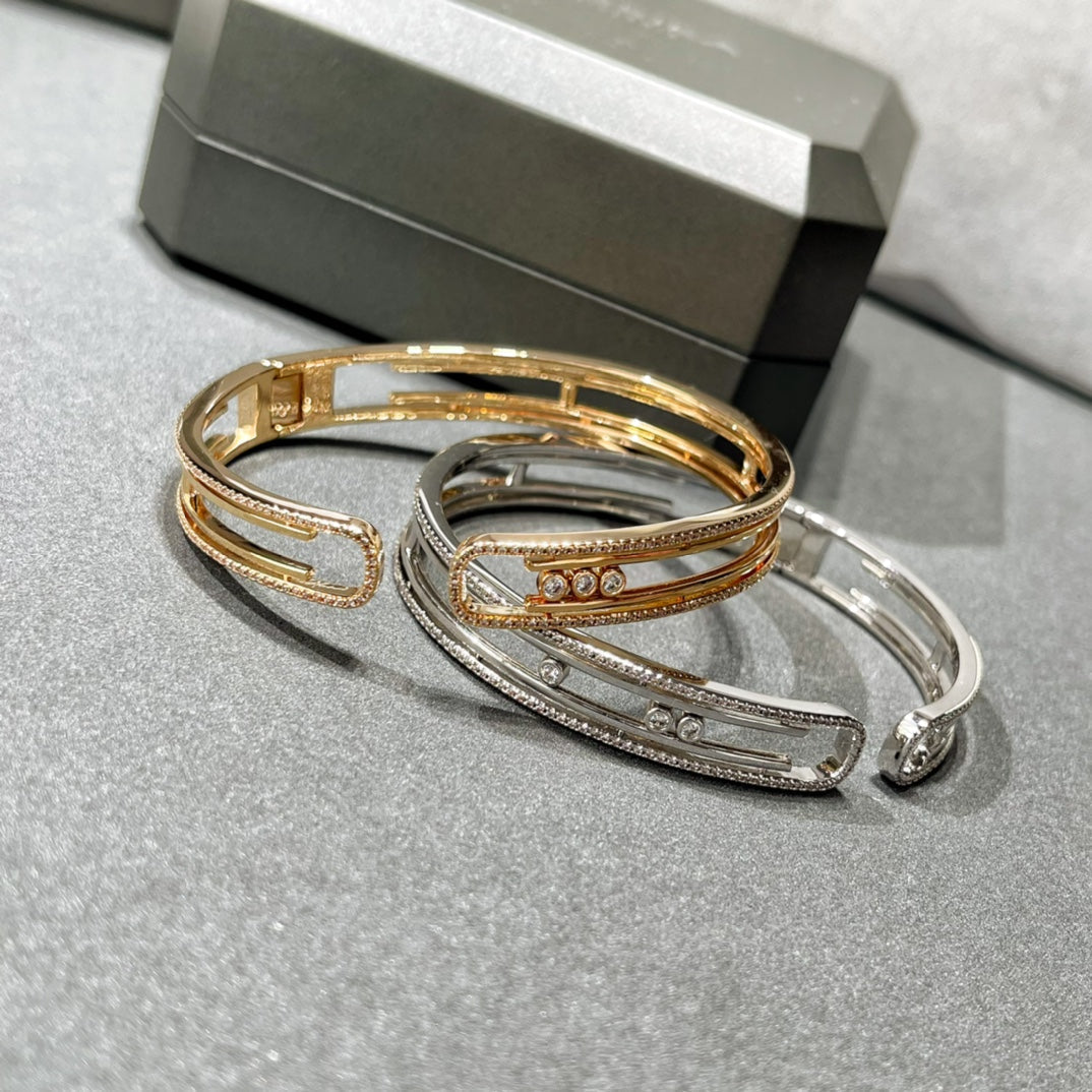 [Veyra Jewelry]MOVE 10TH PAVED DIAMOND BRACELET
