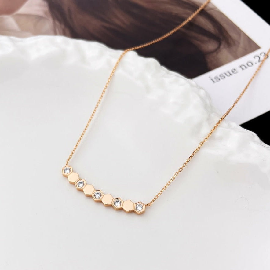 ¡®Veyra Jewelry¡¯BEE MY LOVE DIAMOND NECKLACE