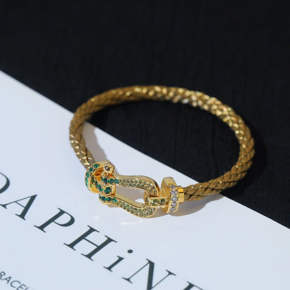 ¡®Veyra Jewelry¡¯FORCE 10 GOLD GREEN DIAMOND PAVED