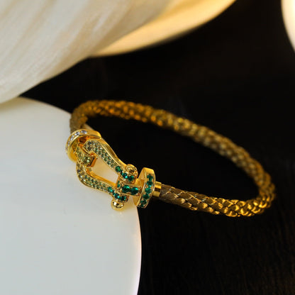 ¡®Veyra Jewelry¡¯FORCE 10 GOLD GREEN DIAMOND PAVED