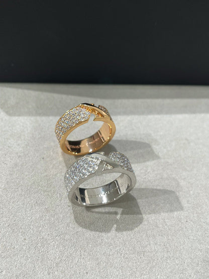 ¡®Veyra Jewelry¡¯LIENS EVIDENCE  DIAMOND PAVED RING