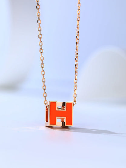 ¡®Veyra Jewelry¡¯H CAGE PINK GOLD NECKLACE