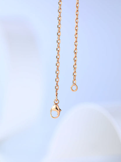 ¡®Veyra Jewelry¡¯H CAGE PINK GOLD NECKLACE