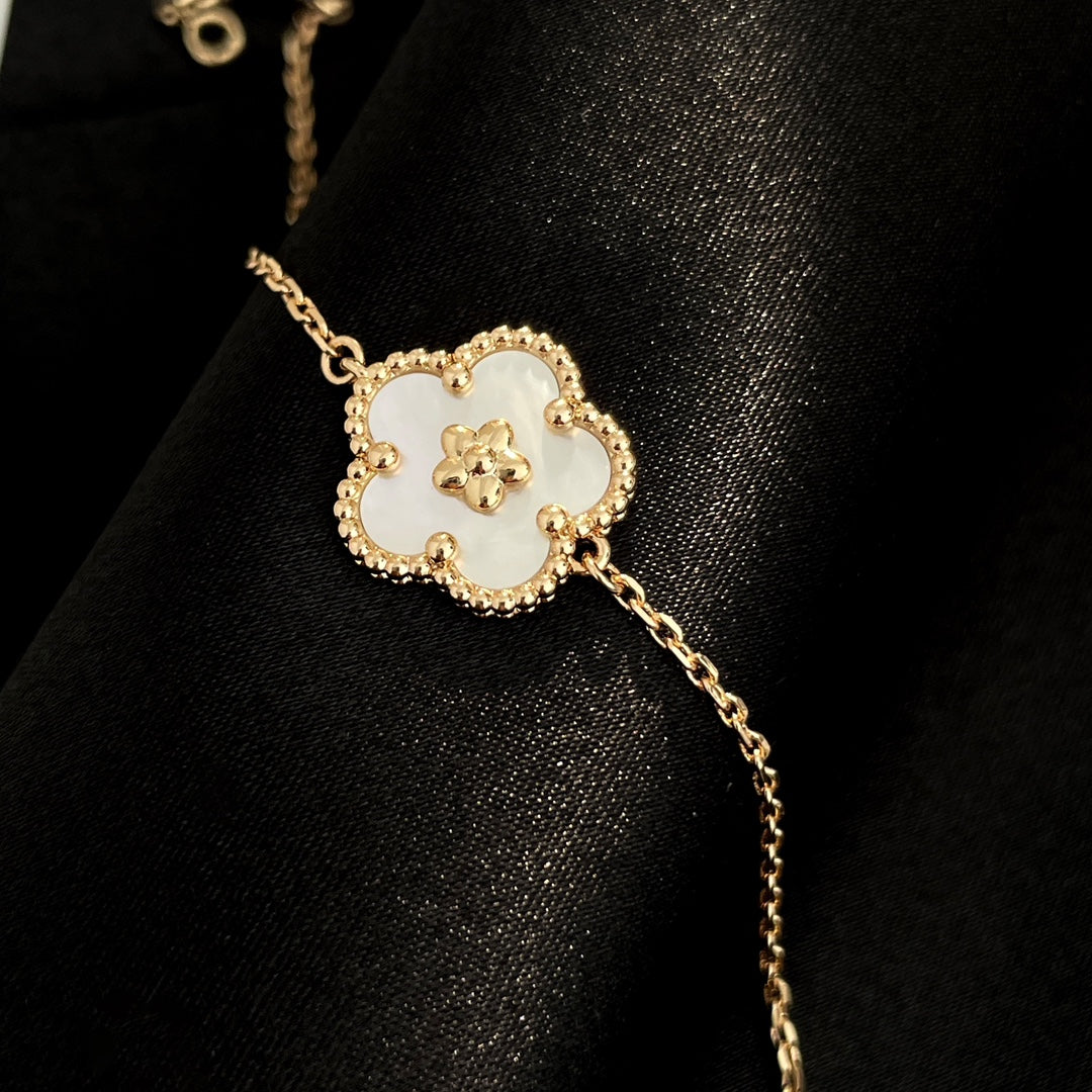 ¡®Veyra Jewelry¡¯LUCKY SPRING ROSE GOLD MOP BRACELET