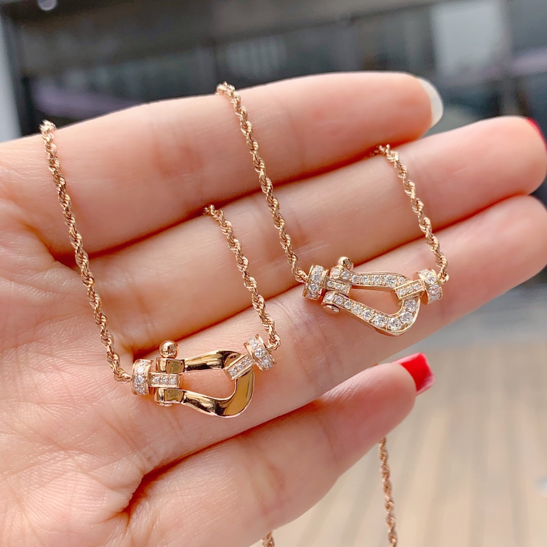 ¡®Veyra Jewelry¡¯FORCE 10 PINK GOLD DIAMOND NECKLACE